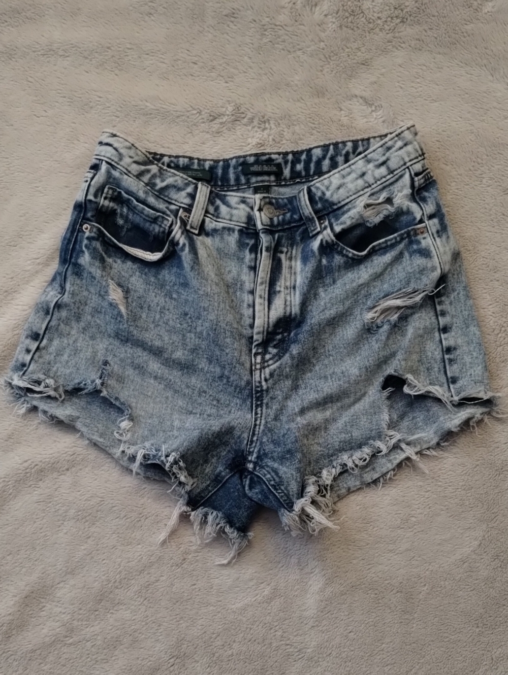 Wild Fable High Rise Cut Off Shorts